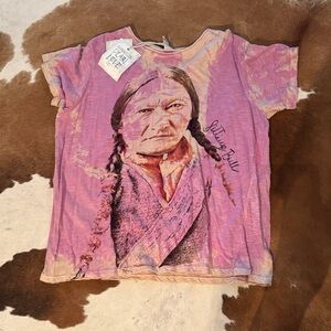 Magnolia Pearl Sitting Bull Heart of Mother Earth Tshirt